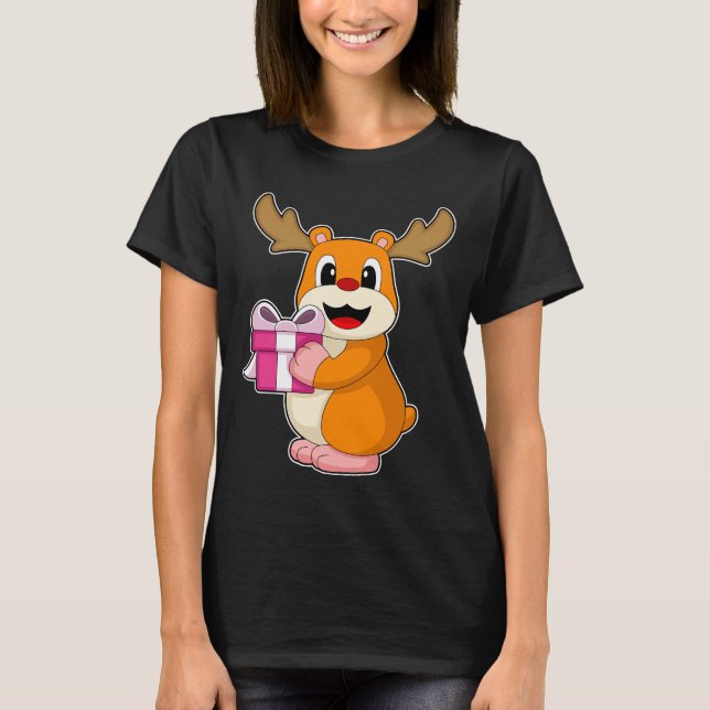 T-shirt Forfait Hamster Christmas (Devant)