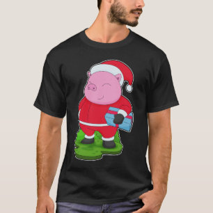 T-shirt Forfait Pig Christmas