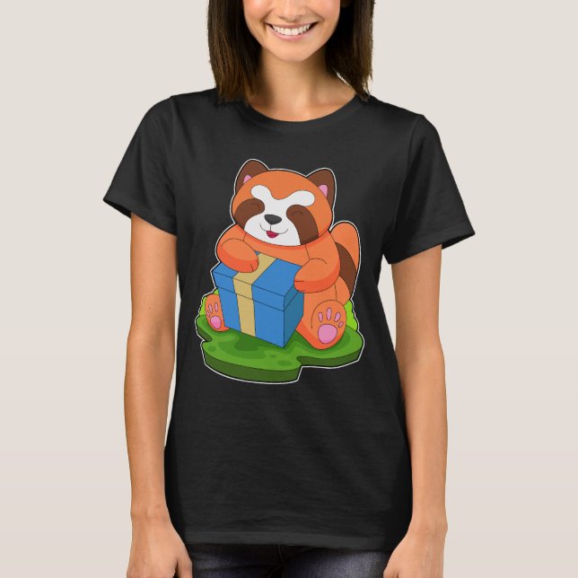 T-shirt Forfait Red Panda Christmas (Devant)