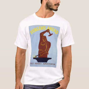 T-shirt Forgeron WPA 1940 de forge