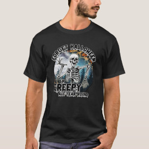 T-shirt Forget Halloween I'm Creepy All Year Round