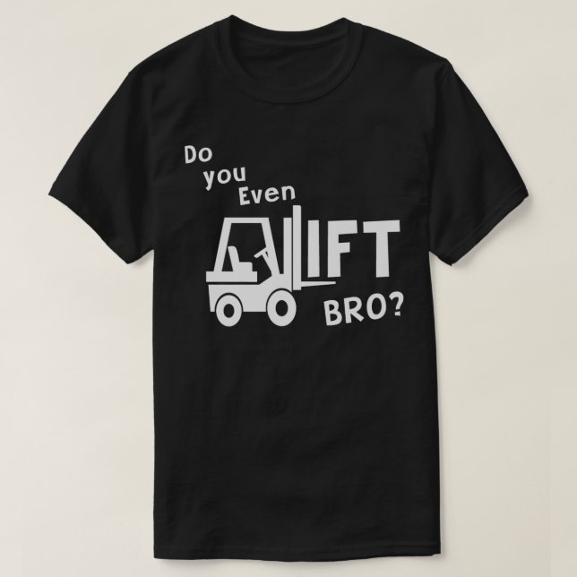 T-shirt Forklift Driver Funny Premium (Design devant)