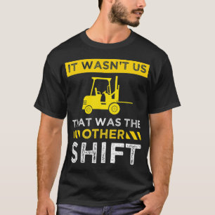 T-shirt Forklifter Opérateur de la logistique de stacker C