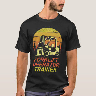 T-shirt Formateur d'opérateur de chariot élévateur