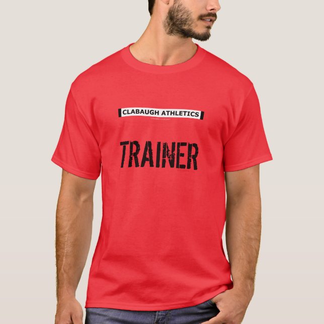 T-SHIRT FORMATEUR EN ATHLÉTIQUE DE CLABAUGH (Devant)