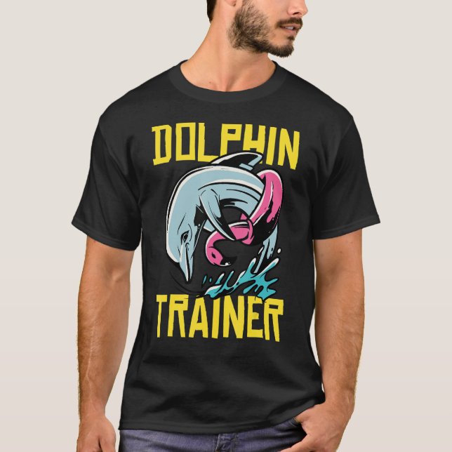 T-shirt Formateurs de dauphins (Devant)