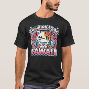 T-shirt Formation à Be Kawaii - Cute drôle Anime Gym Chat