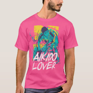 T-shirt Formation d'Aikido Lover Fighter Martial Arts