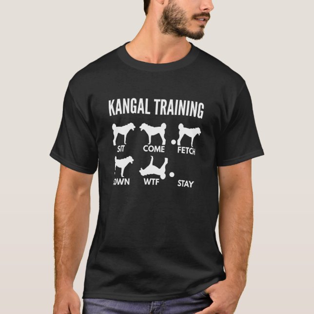 T-shirt Formation de Kangal pour les propriétaires de chie (Devant)