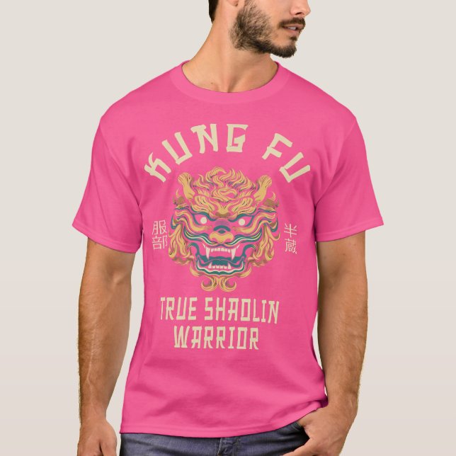 T-shirt Formation de Shaolin Kung Fu (Devant)
