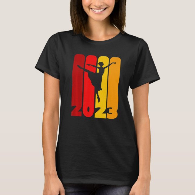 T-shirt Formation D'Étudiant De Ballet Pour Une Performanc (Devant)