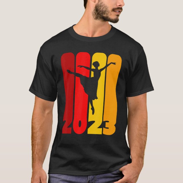 T-shirt Formation D'Étudiant De Ballet Pour Une Performanc (Devant)