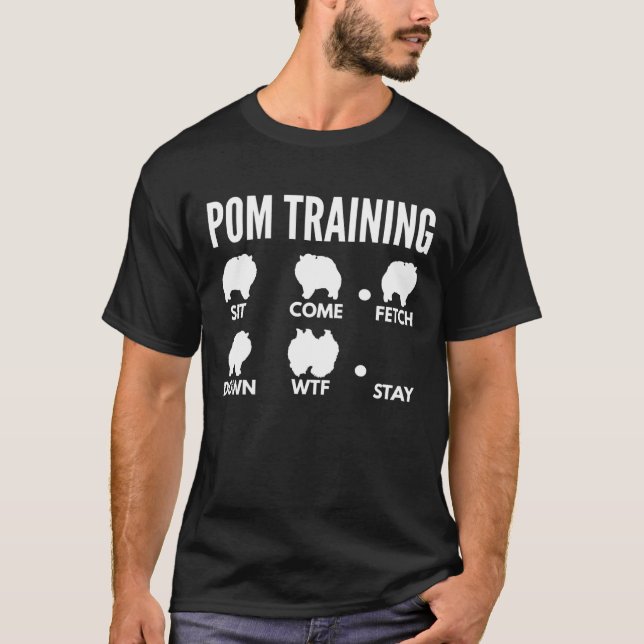 T-shirt Formation Pom Trucs Poméraniens (Devant)