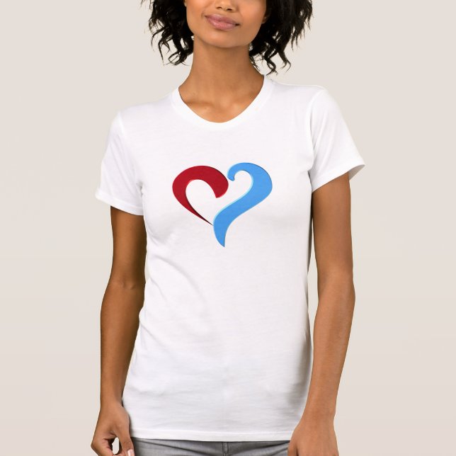 T-shirt Forme cardiaque (Devant)