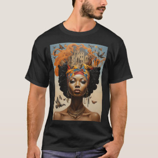 T-shirt Forme d'art surréaliste : Mois de l'histoire noire
