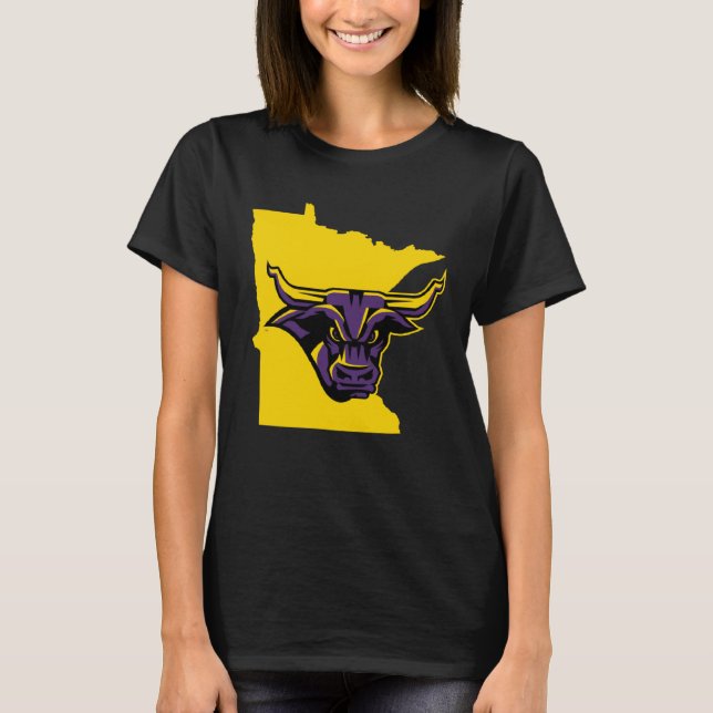 T-shirt Forme de l'État des Mavericks de Minnesota State M (Devant)
