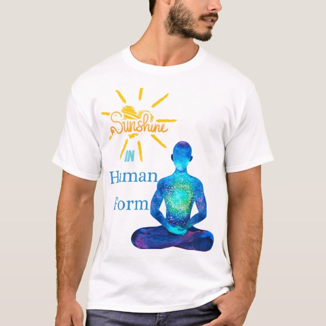 T-shirt Forme Humaine de Soleil (Devant)