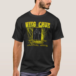 T-shirt Forme scientifique de Chun d'aile jaune d'arts