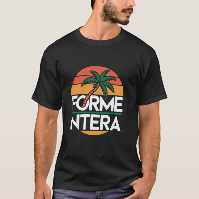 T-shirt Formentera Baléares (Devant)