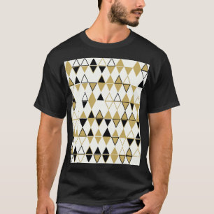 T-shirt Formes colorées, motif abstrait géométrique