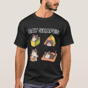 T-shirt Formes de chat - Feline jouable et adorable