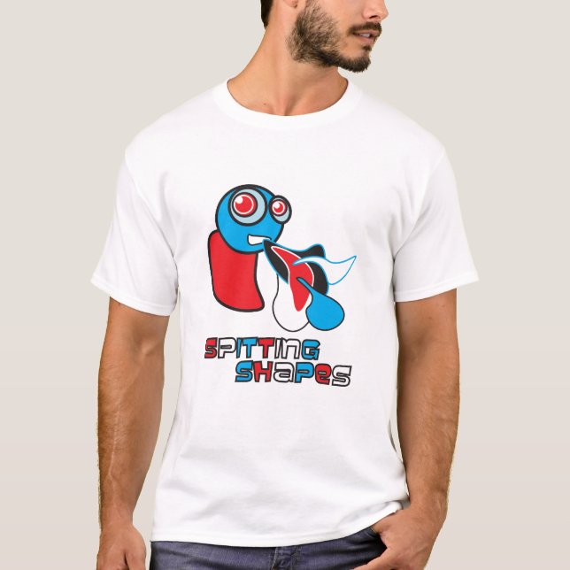 T-shirt Formes de crachement (Devant)