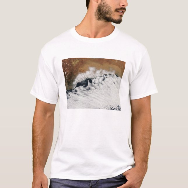 T-shirt Formes de nuage inhabituelles (Devant)