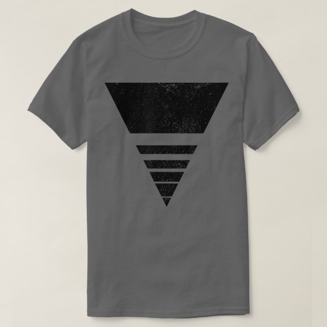 T-shirt Formes découpées géométriques triangle géométrique (Design devant)