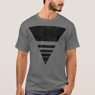 T-shirt Formes découpées géométriques triangle géométrique