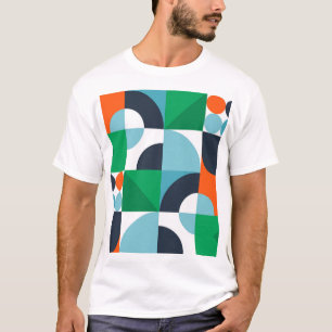 T-shirt Formes et formes simples Abstraites