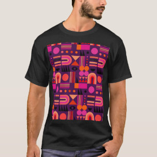 T-shirt Formes géométriques Abstrait Motif sans couture.