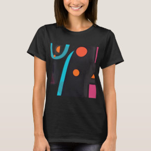 T-shirt Formes géométriques Abstraites - Conception Motif 