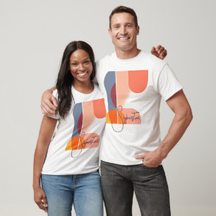T-shirt Formes géométriques Abstraites modernes