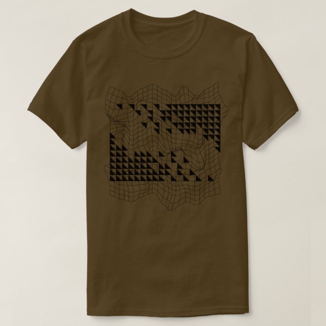 T-shirt Formes géométriques Op Art (Design devant)