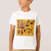 Formes géométriques roses et incisives Abstraites