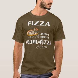 T-shirt Formes mathématiques Pizza Funny Enseignant mathém