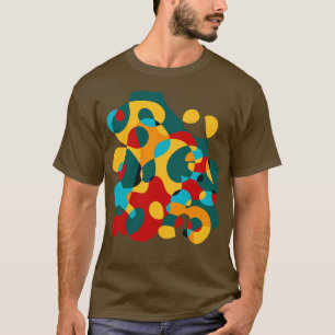 T-shirt Formes surréalistes Miro inspiré 12