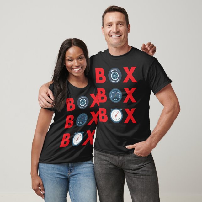 T-shirt Formule 1 BOX (Unisexe)