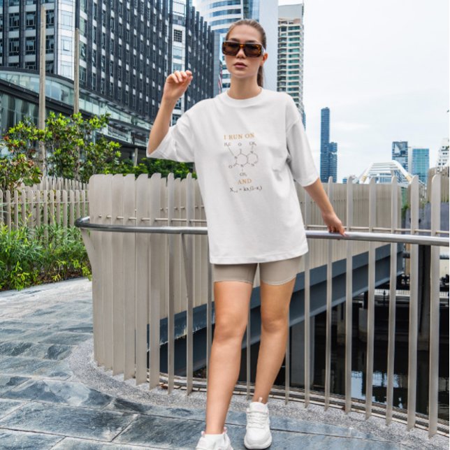 T-shirt Formule caféine (Créateur téléchargé)