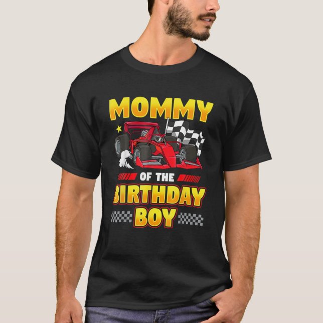 T-shirt Formule Course Voiture Moment De L'Anniversaire Ga (Devant)