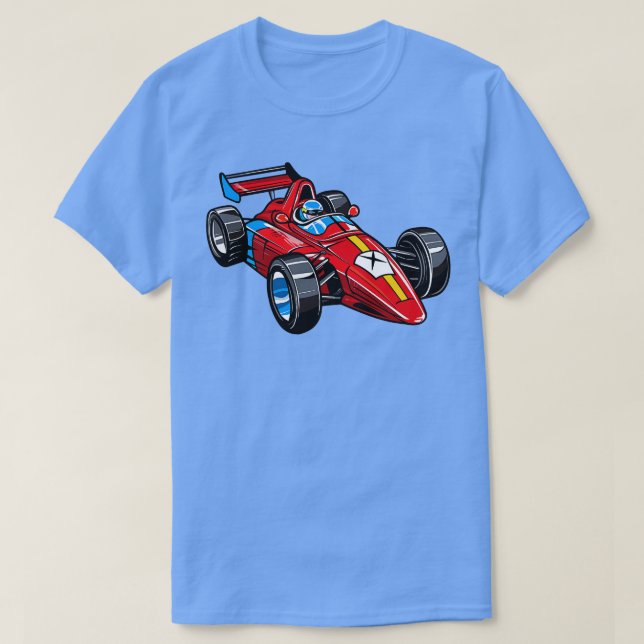T-shirt formule de course de toon one (Design devant)