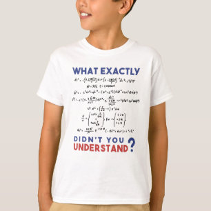 T-shirt Formule physique : blague