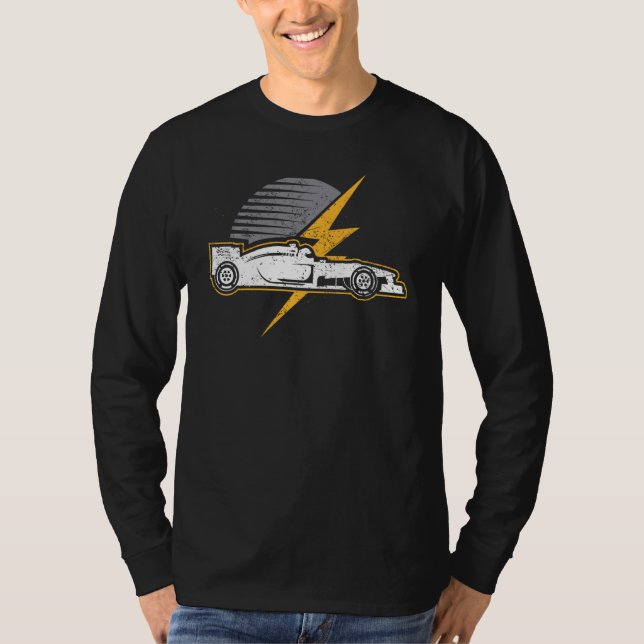 T-shirt Formule Racing Car Idea (Devant)