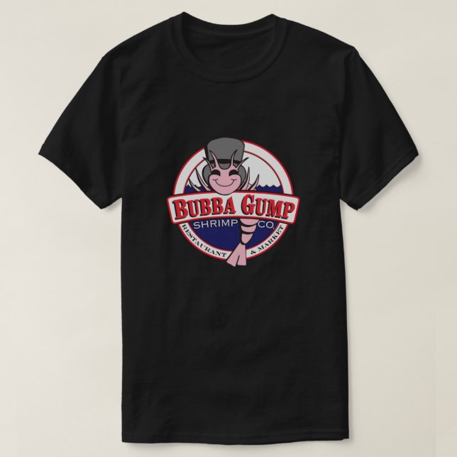 T-shirt Forrest Gump - Bubba Gump Shrimp Co. Léger H (Design devant)