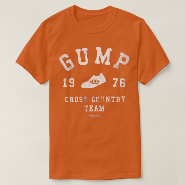 T-shirt Forrest Gump Cross Country (Design devant)