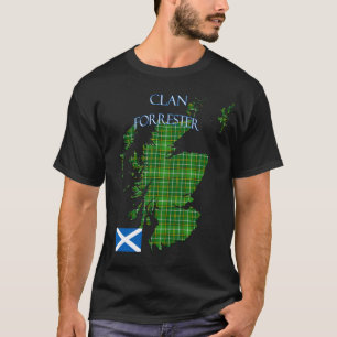 T-shirt Forrester Scottish Clan Tartan Scotland