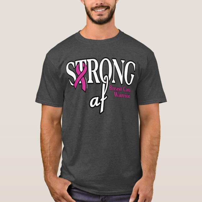 T-shirt FORT af...Cancer du sein (Devant)