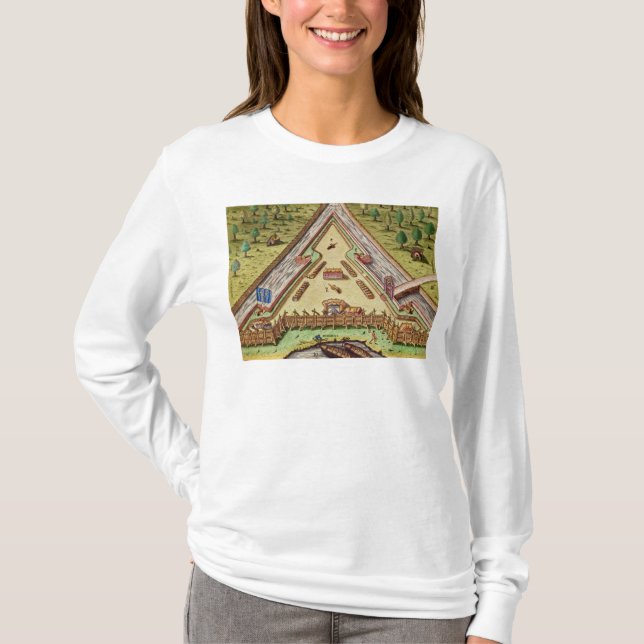 T-shirt Fort Caroline, 'de Narratio brevis (Devant)