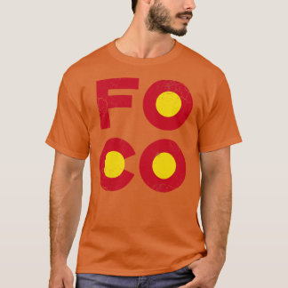 T-shirt Fort Collins FOCO Colorado