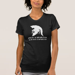 T-shirt Fort de Sparte Une fois un Spartiate toujours un S